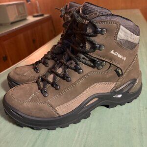Womens Lowa Renegade GTX Mid Waterproof Hiking Boots Size 9